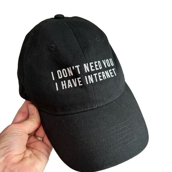 Forever 21- hat adjustable- funny internet unisex- OSFM humor hats gift satire - Picture 1 of 7